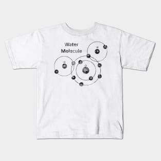 Water Molecule Kids T-Shirt